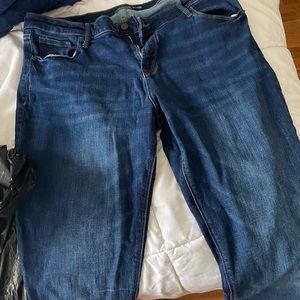 Womens jeans 18/20 7 Maurice’s, old navy, silver